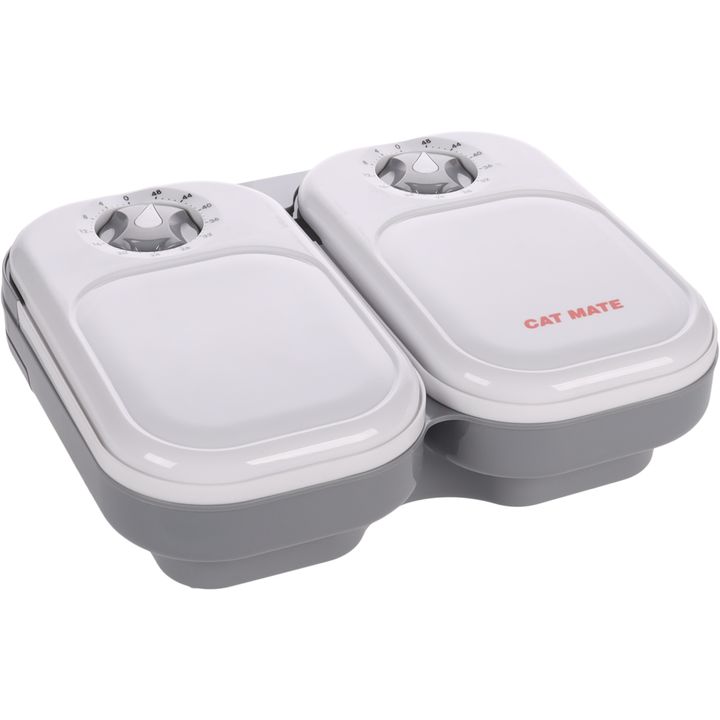 Food dispenser Cat Mate Grey 561358 Flamingo Pet Products