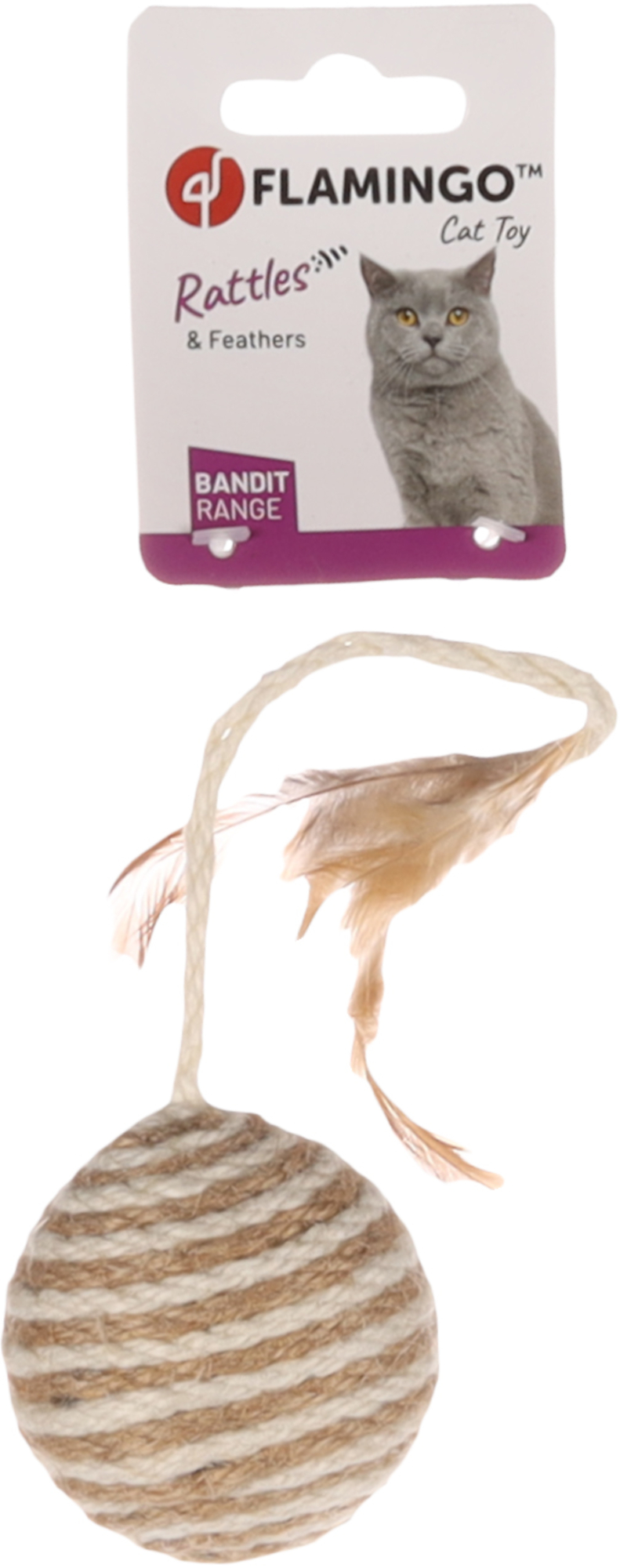 Flamingo Jouet Bandit Balle Frits Beige