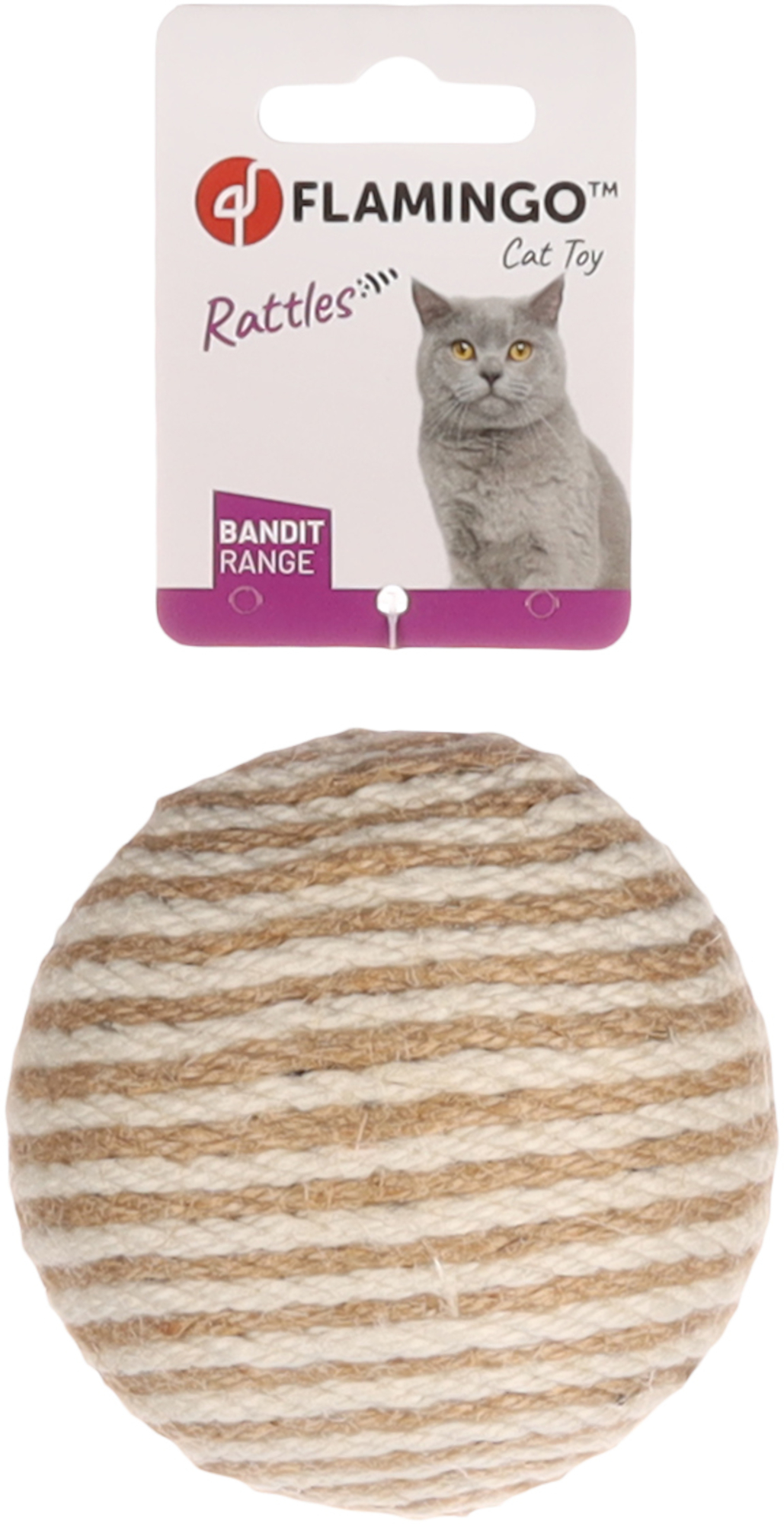 Flamingo Giocattolo Bandit Palla Floris Beige