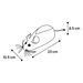 Toy Bandit Mouse Minoes Beige