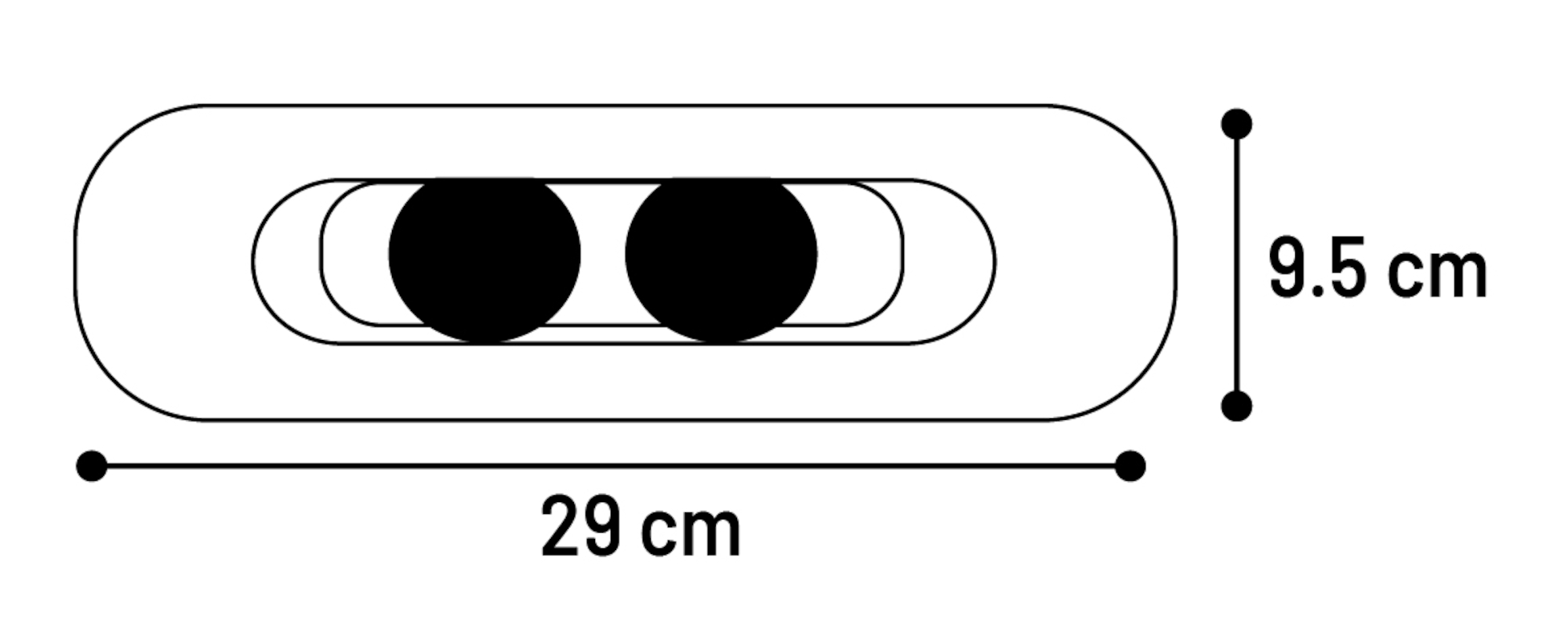 Flamingo Juguete Chester Tubo con bola Marrón & Beige
