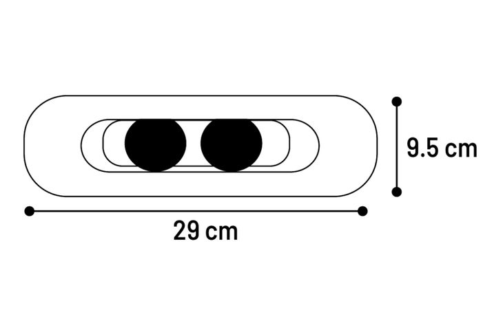Flamingo Juguete Chester Tubo con bola Marrón & Beige