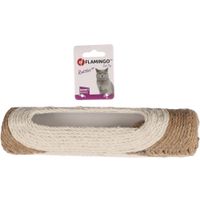 Flamingo Toy Cooper Tube with ball Brown & Beige