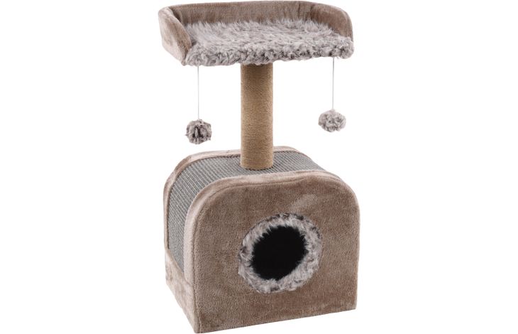 Flamingo Scratching tree  Oscar Taupe