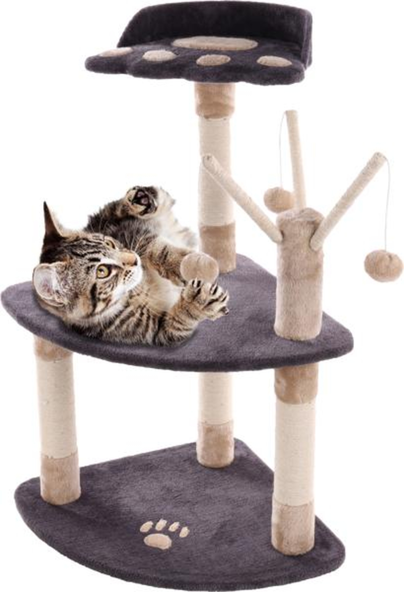 Flamingo Scratching tree  Kira Dark grey