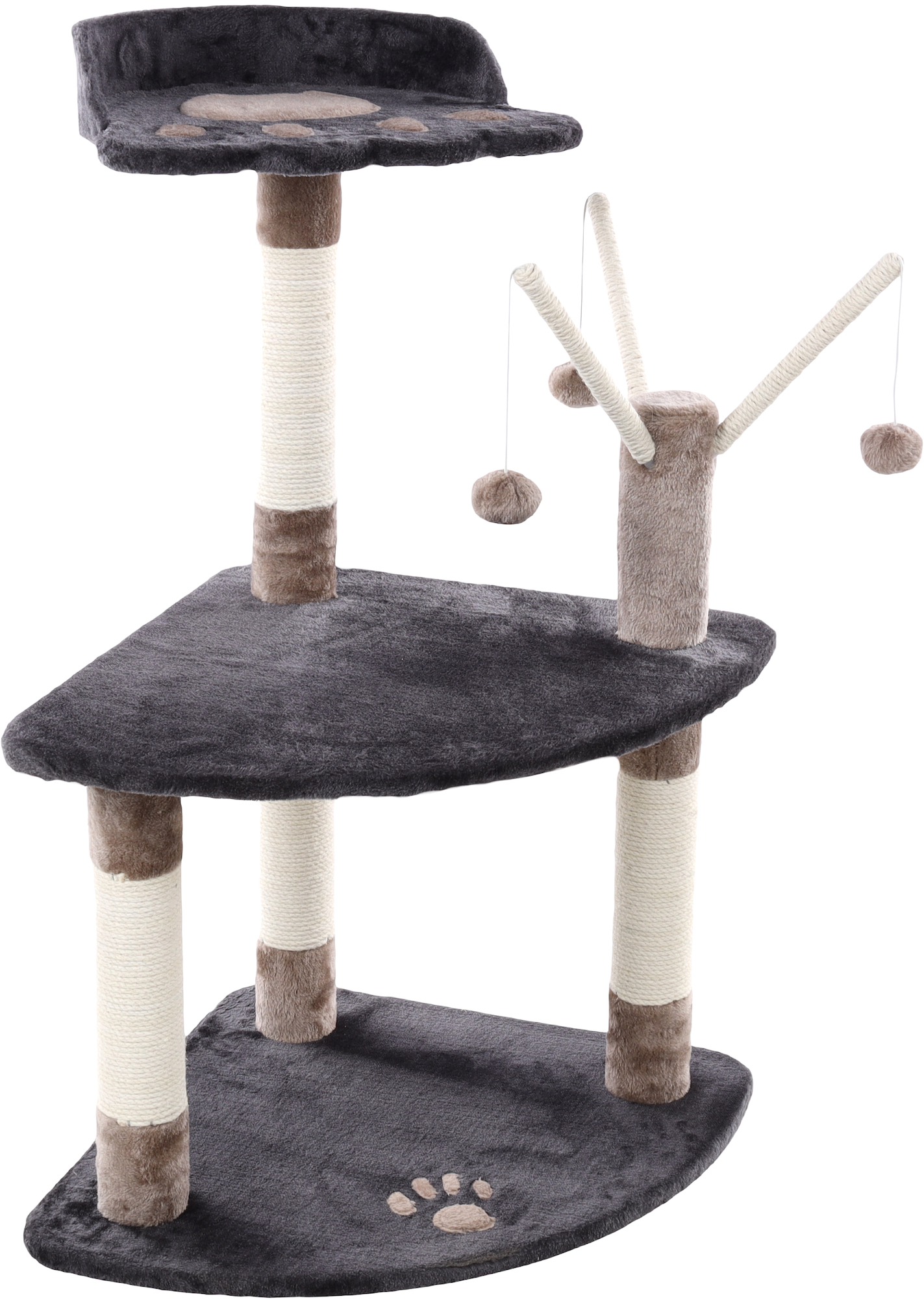 Flamingo Scratching tree  Kira Dark grey