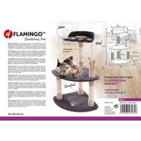 Flamingo Scratching tree  Kira Dark grey