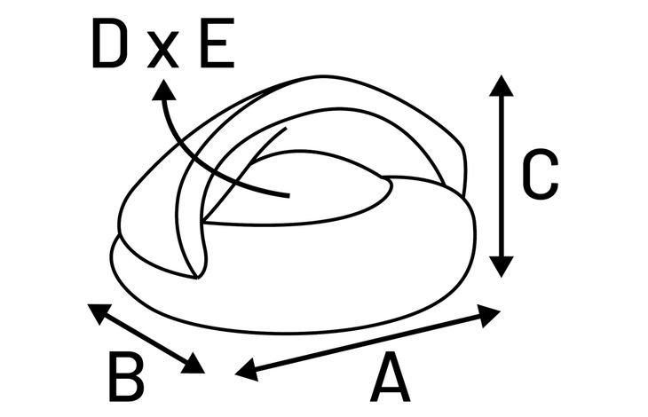Flamingo Sleeping place Alba Round White & Grey