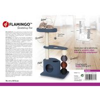 Flamingo Scratching tree  Horacio Blue