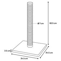 Flamingo Scratching tree  Emma Grey