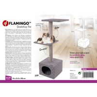 Flamingo Scratching tree  Simon Grey