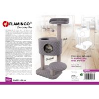 Flamingo Arbre à chat Spencer Gris