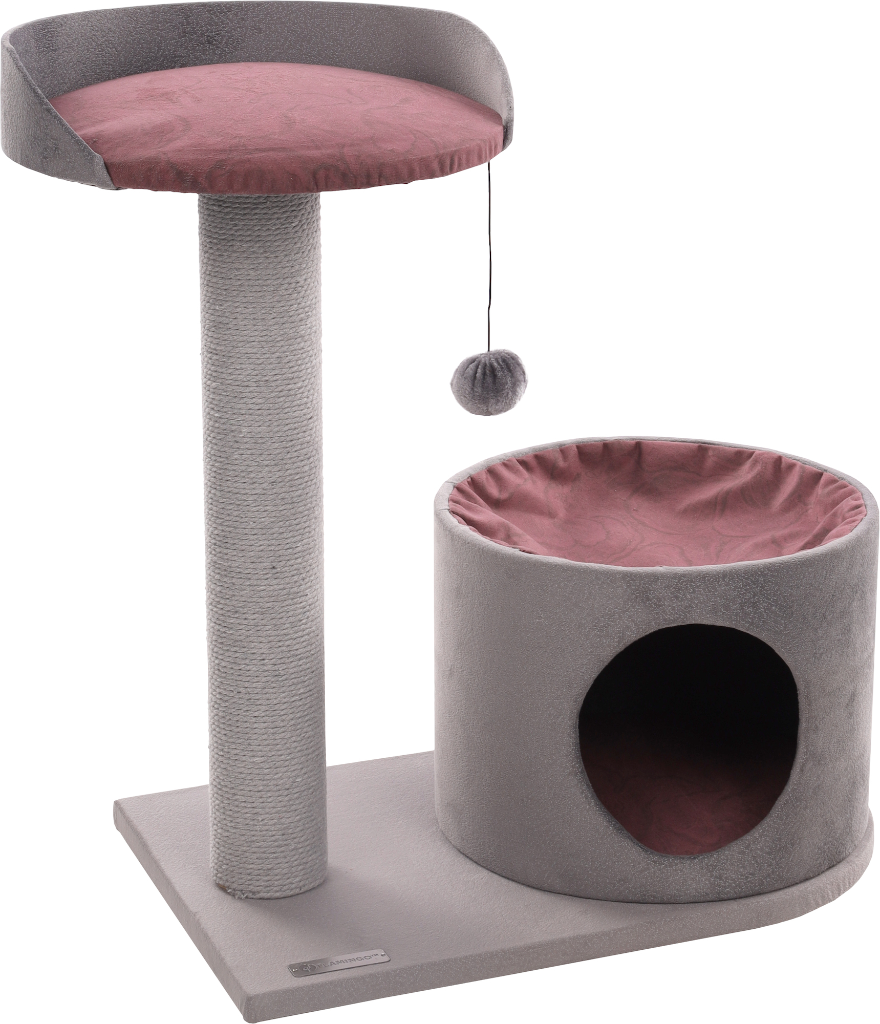 Flamingo Scratching tree  Kara Grey