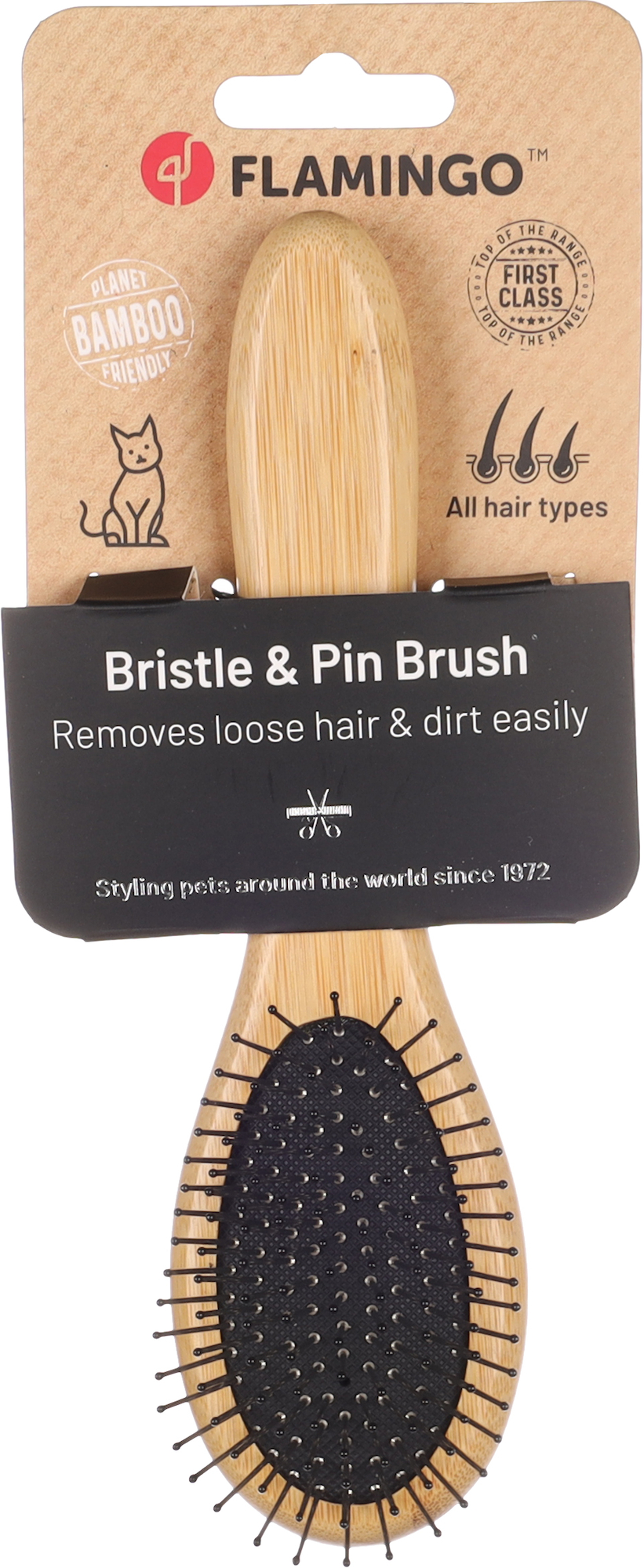 Flamingo Brush & Pin brush Babu