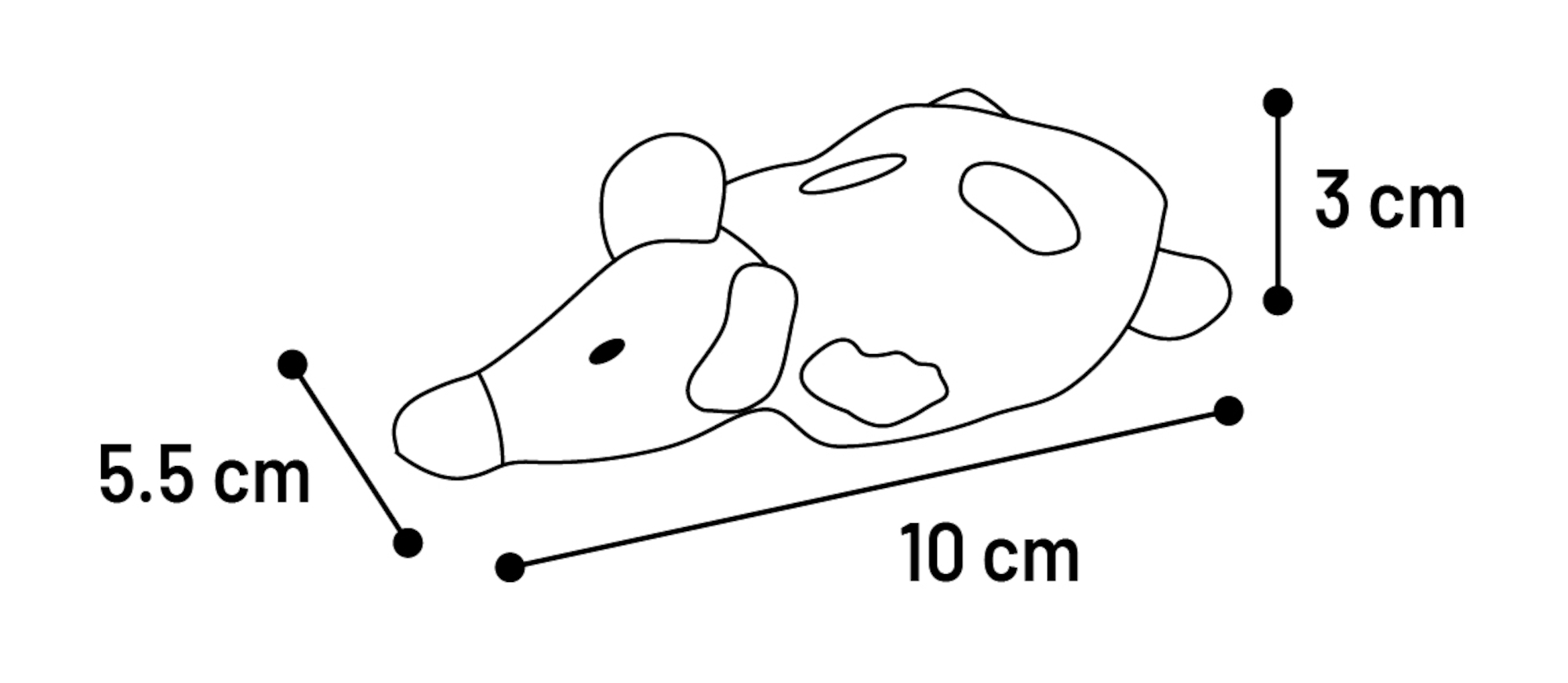 Flamingo Toy Gragga Mouse Pink