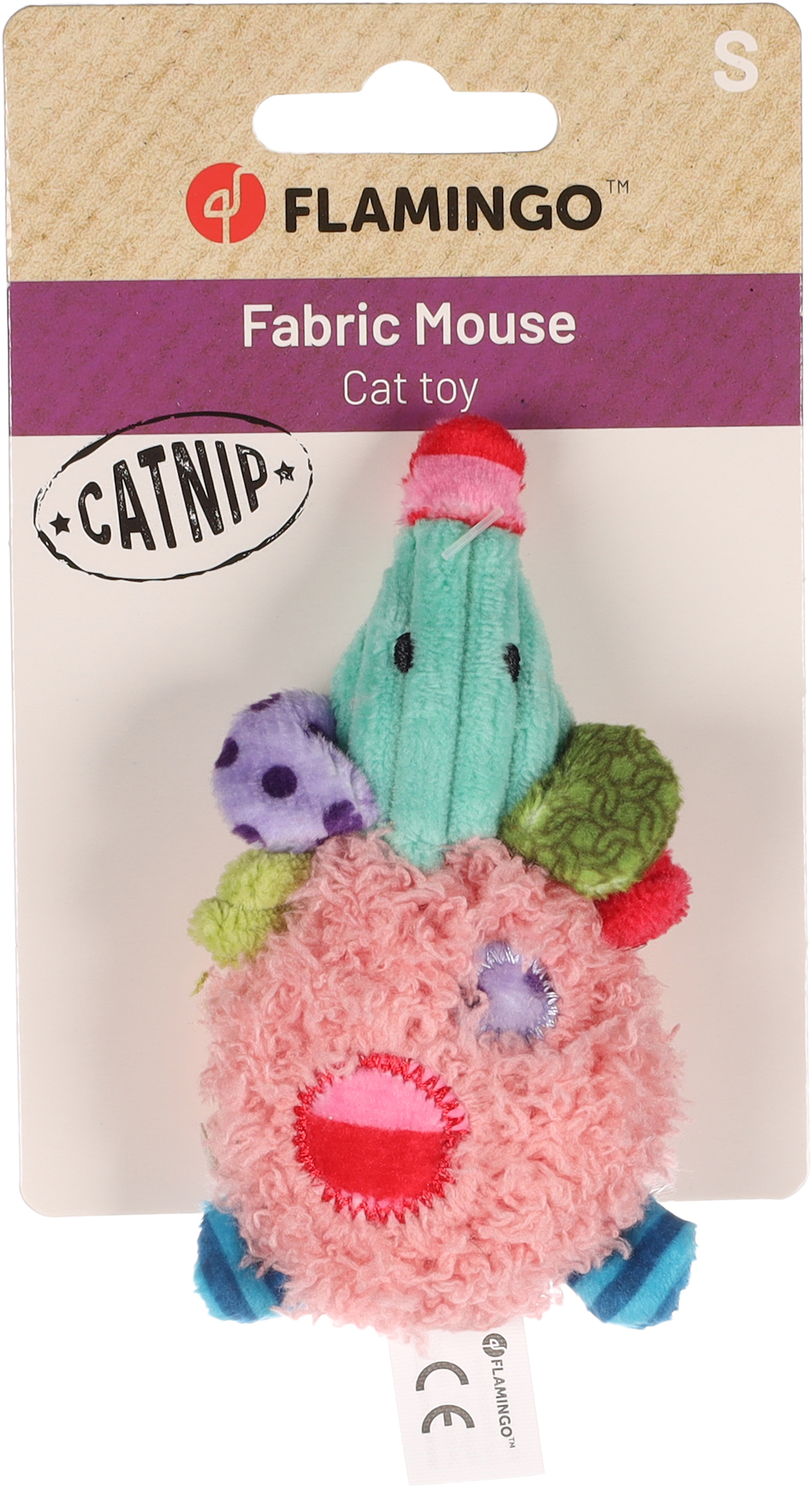 Flamingo Toy Gragga Mouse Pink