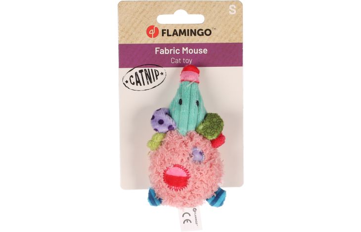 Flamingo Toy Gragga Mouse Pink