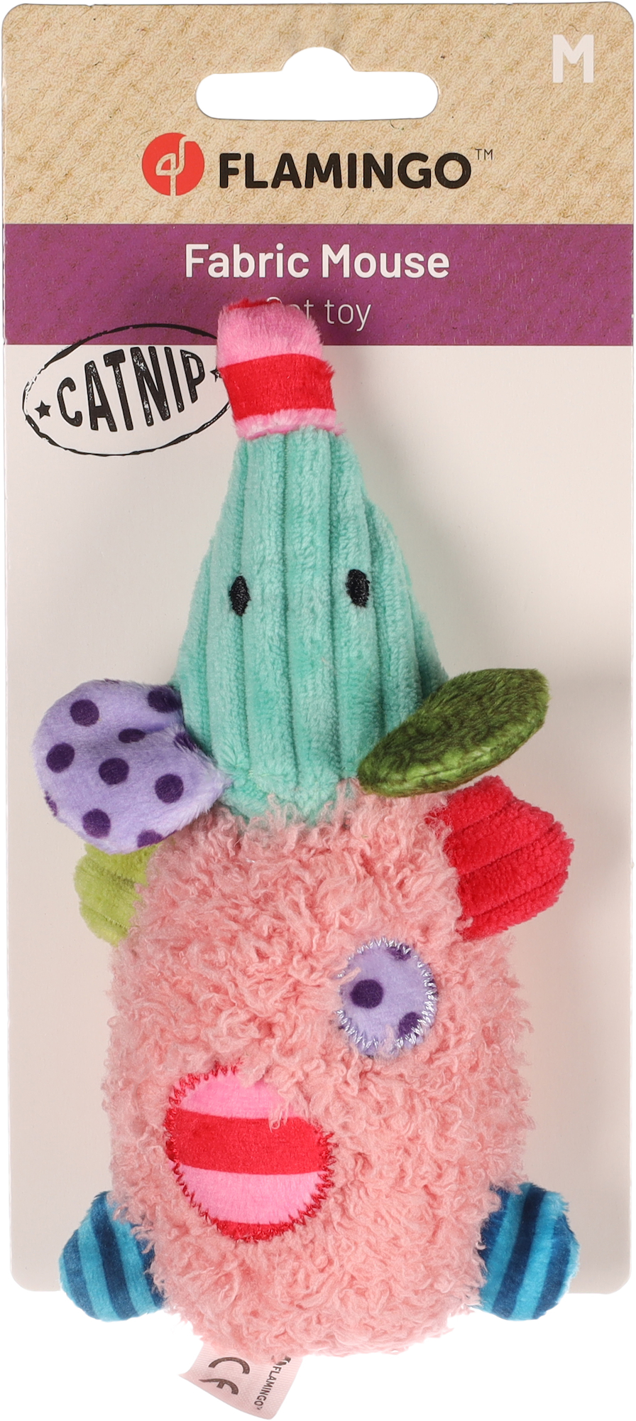 Flamingo Toy Gragga Mouse Pink