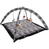 Flamingo Giocattolo Zerba Tappeto da gioco Bianco & Nero