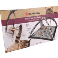 Flamingo Giocattolo Zerba Tappeto da gioco Bianco & Nero