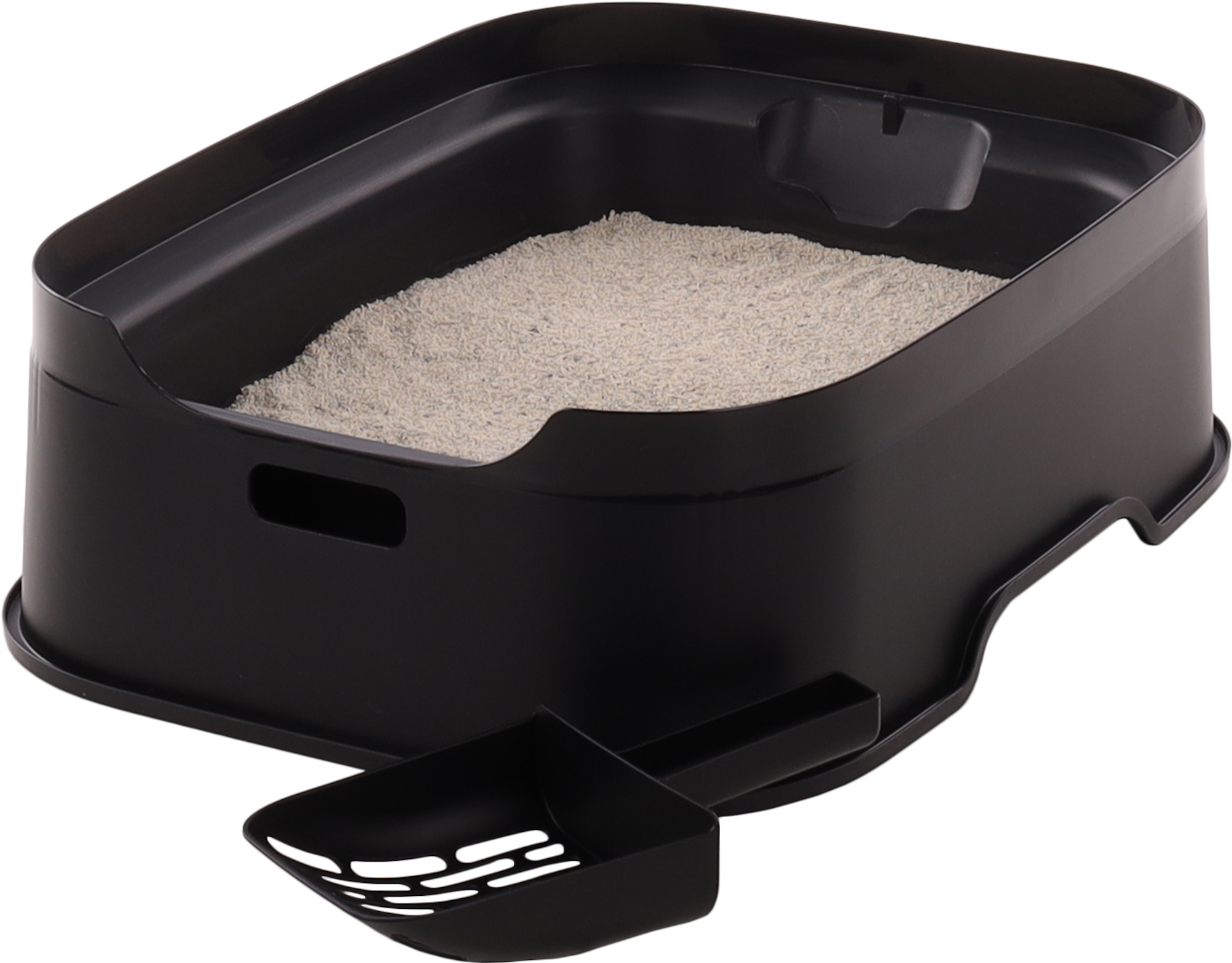 Flamingo Cat toilet Trudy Anthracite