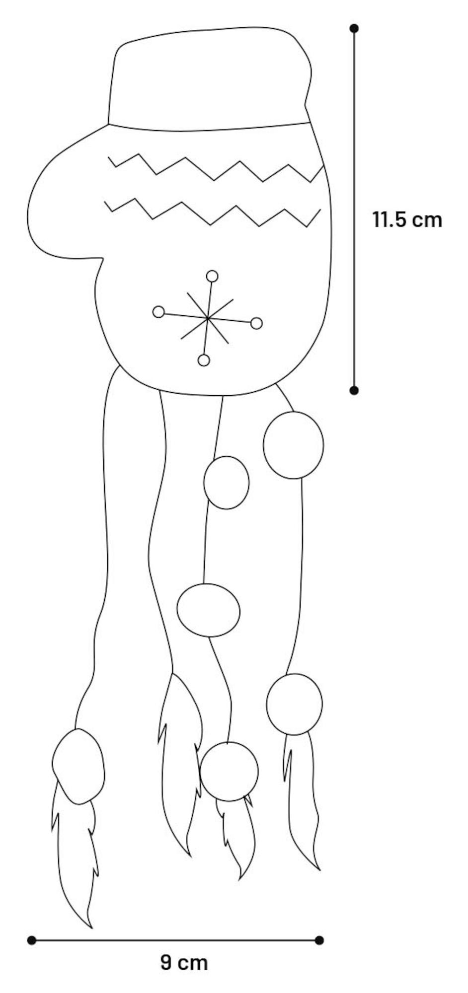 Flamingo Christmas Toy Mixxa Glove Red 