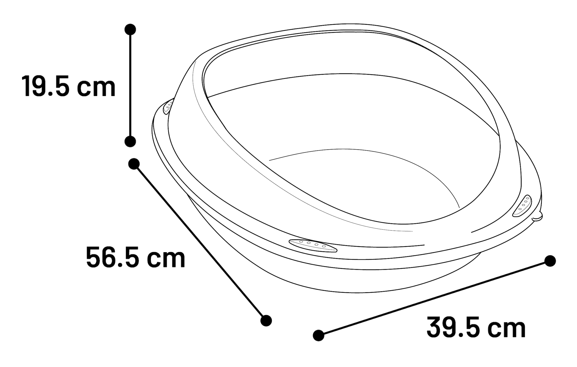 Flamingo Litter tray Jota Taupe