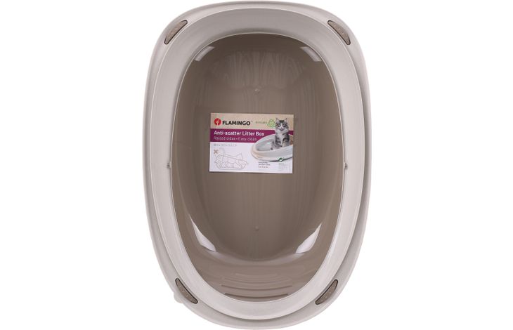 Flamingo Kattenbak Jota Taupe