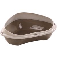 Flamingo Litter tray Corner modell Sadio Taupe