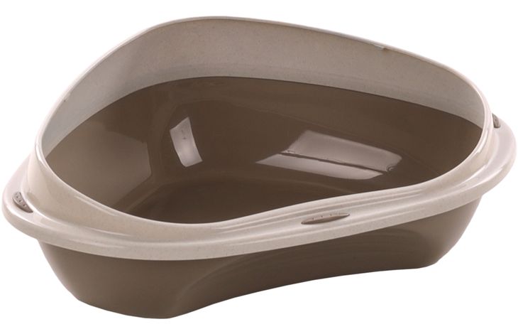 Flamingo Litter tray Corner modell Sadio Taupe