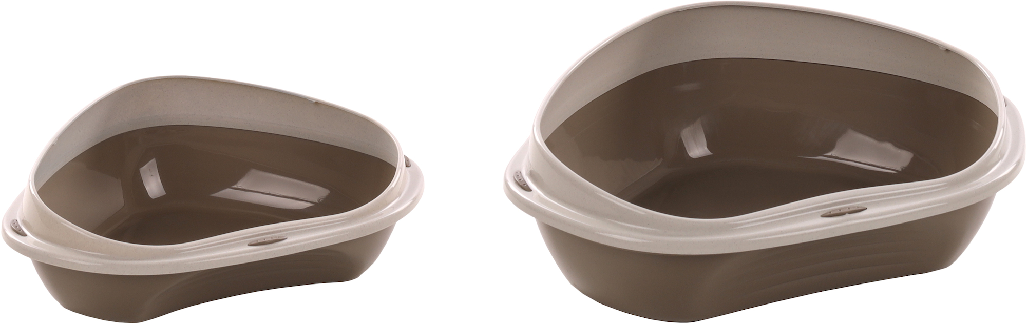 Flamingo Litter tray Corner modell Sadio Taupe