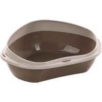Flamingo Litter tray Corner modell Sadio Taupe