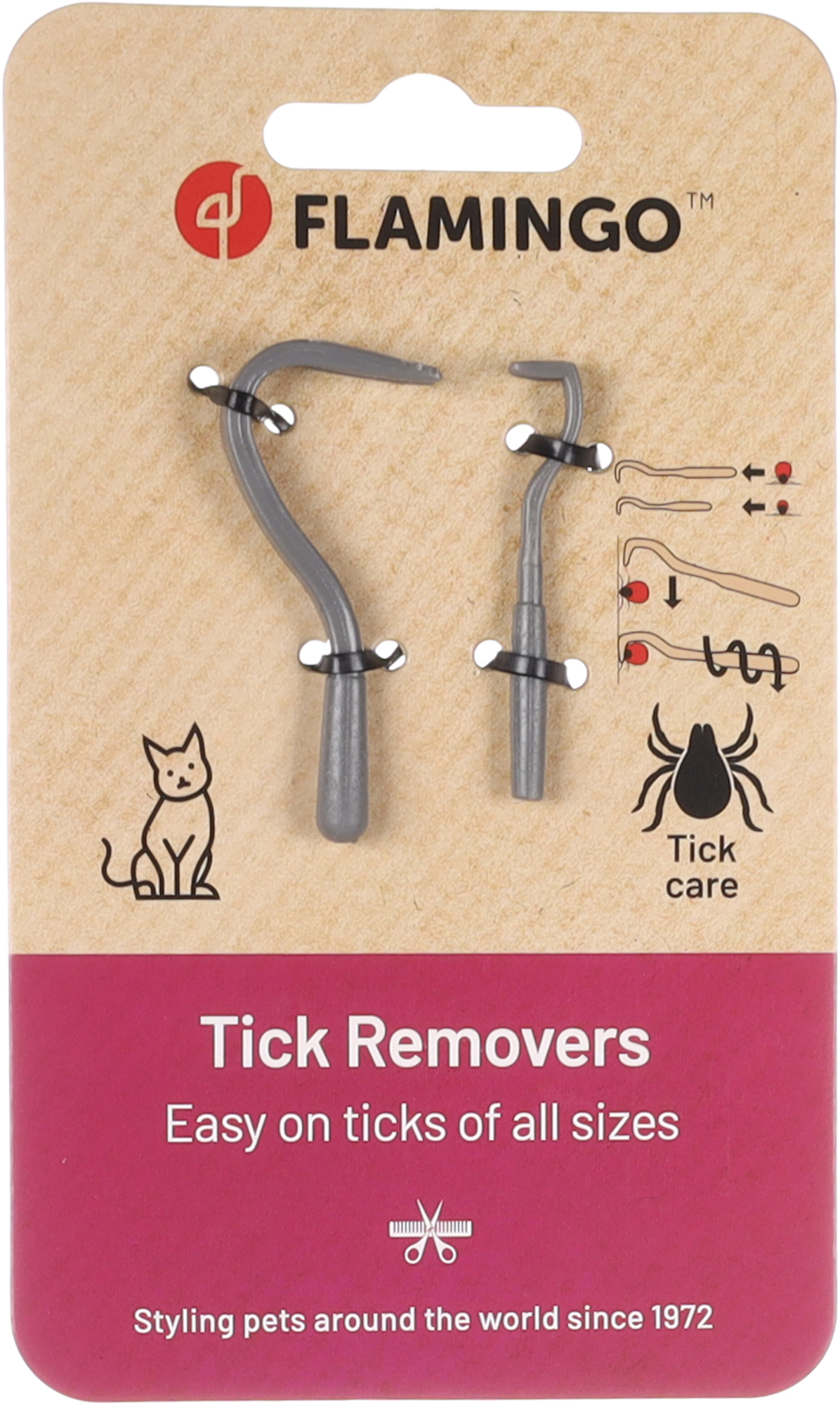 Flamingo Tick remover Vardy
