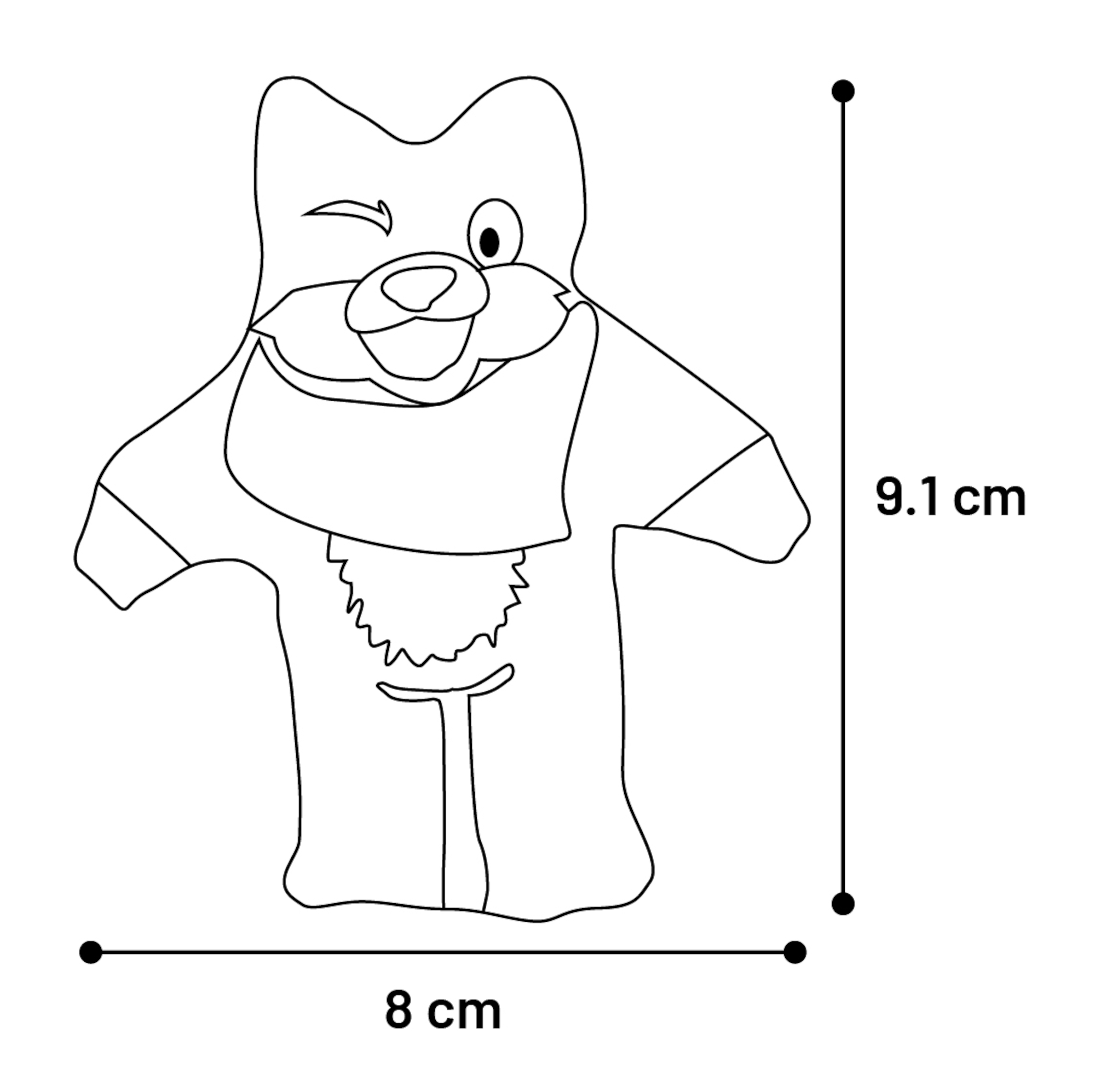 Flamingo Toy Tigi Tiger Multiple colours