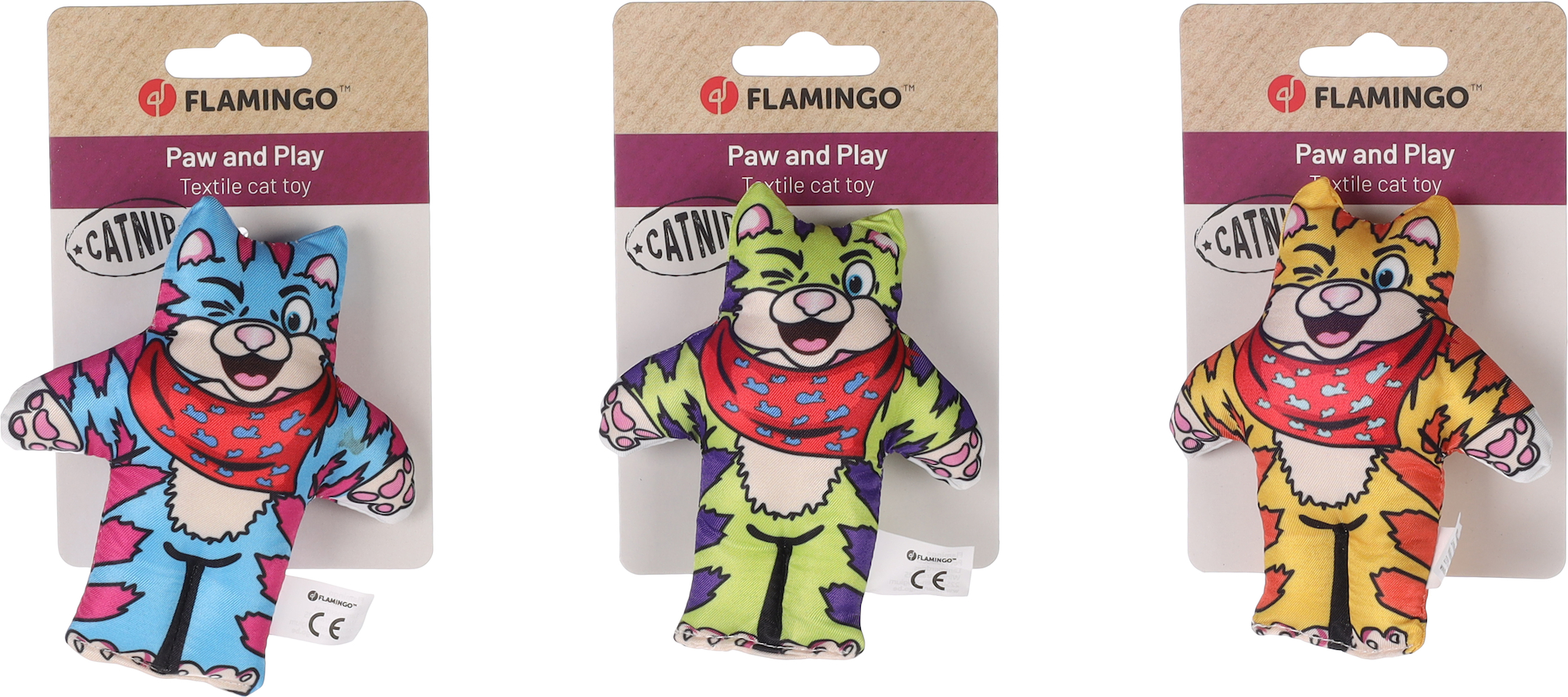 Flamingo Toy Tigi Tiger Multiple colours