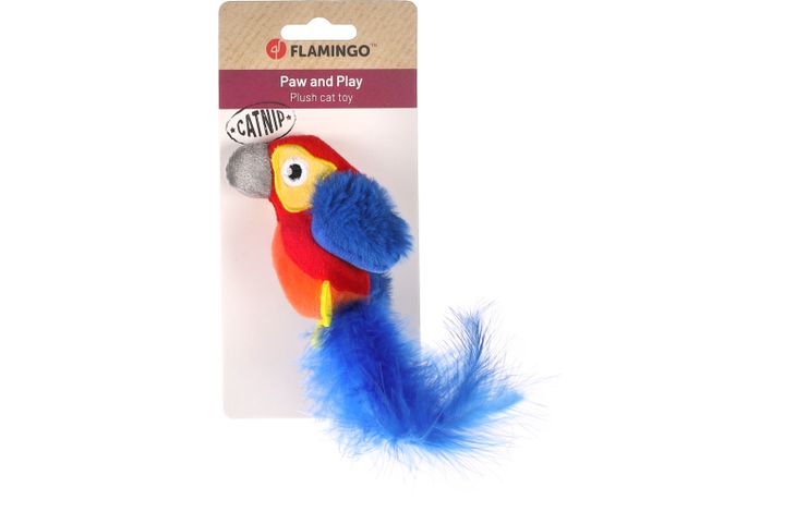 Flamingo Speelgoed Zingo Papegaai Rood