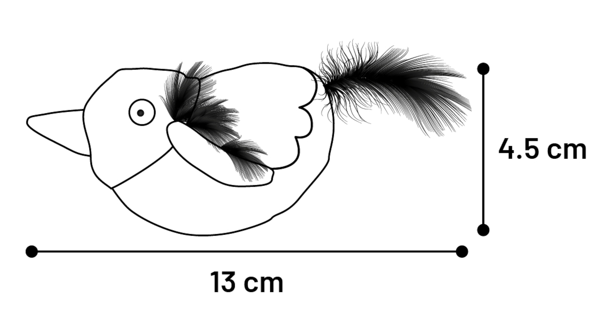 Flamingo Giocattolo Zinga Ornitologia Marrone