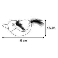 Flamingo Giocattolo Zinga Ornitologia Marrone