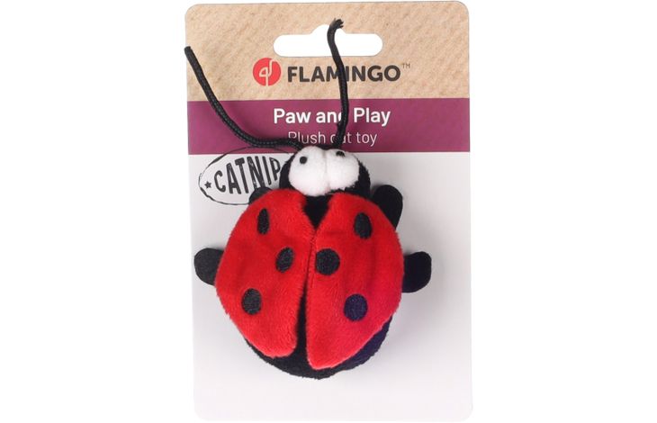 Flamingo Speelgoed Zingu Lieveheersbeestje Rood