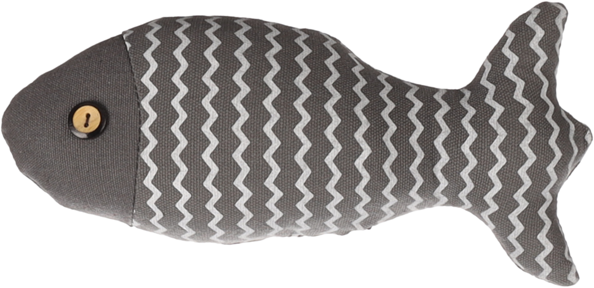 Flamingo Speelgoed Snaps Vis Grijs