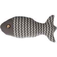 Flamingo Speelgoed Snaps Vis Grijs