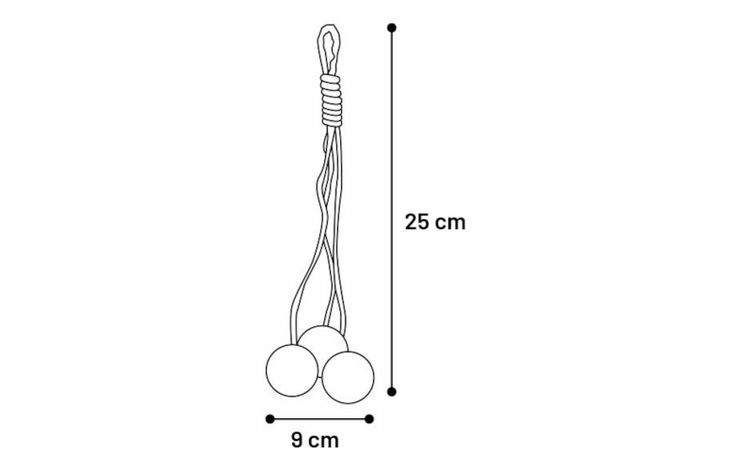 Flamingo Giocattolo Justo Palla Marrone & Giallo