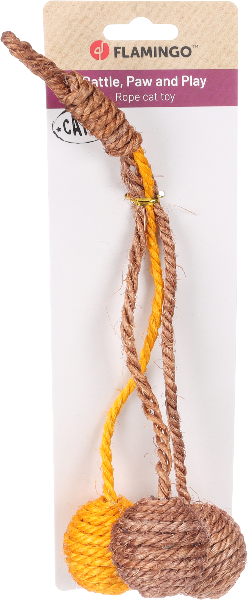 Flamingo Giocattolo Justo Palla Marrone & Giallo