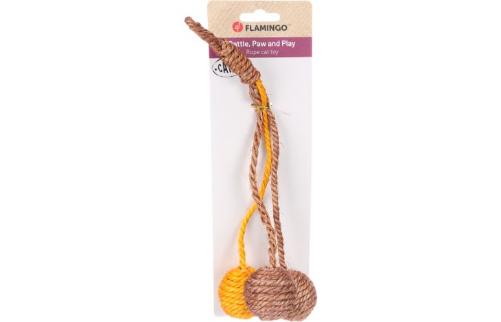 Flamingo Giocattolo Justo Palla Marrone & Giallo