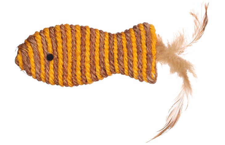 Flamingo Jouet Justo Poisson Brun & Jaune