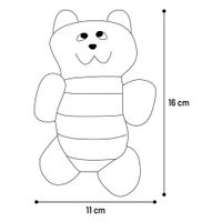 Flamingo Jouet Faci Ours Gris