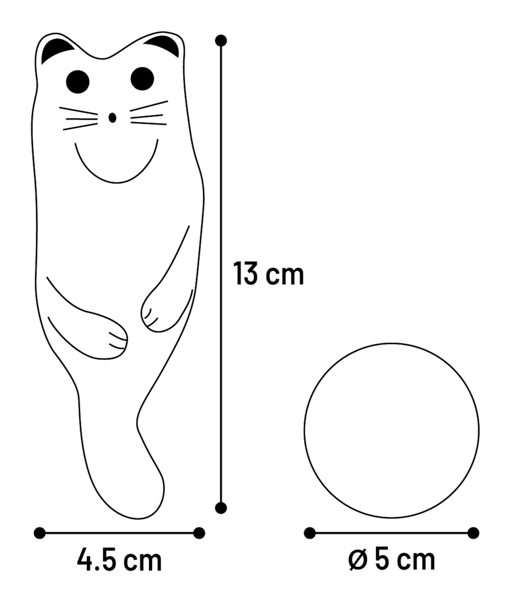 Flamingo Jouet Faci Chat Brun