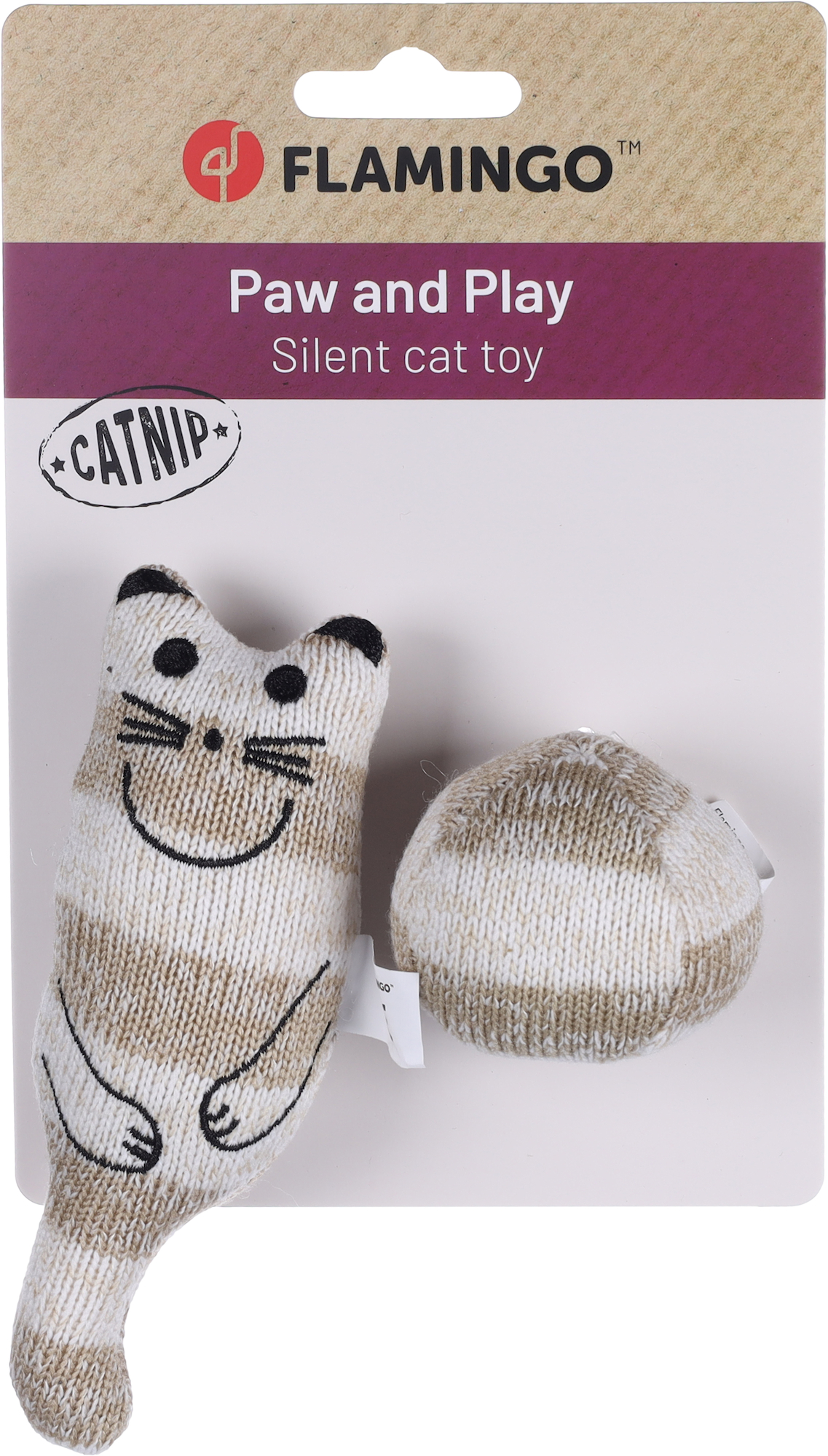 Flamingo Jouet Faci Chat Brun