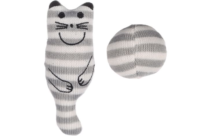 Flamingo Toy Faci Cat Grey