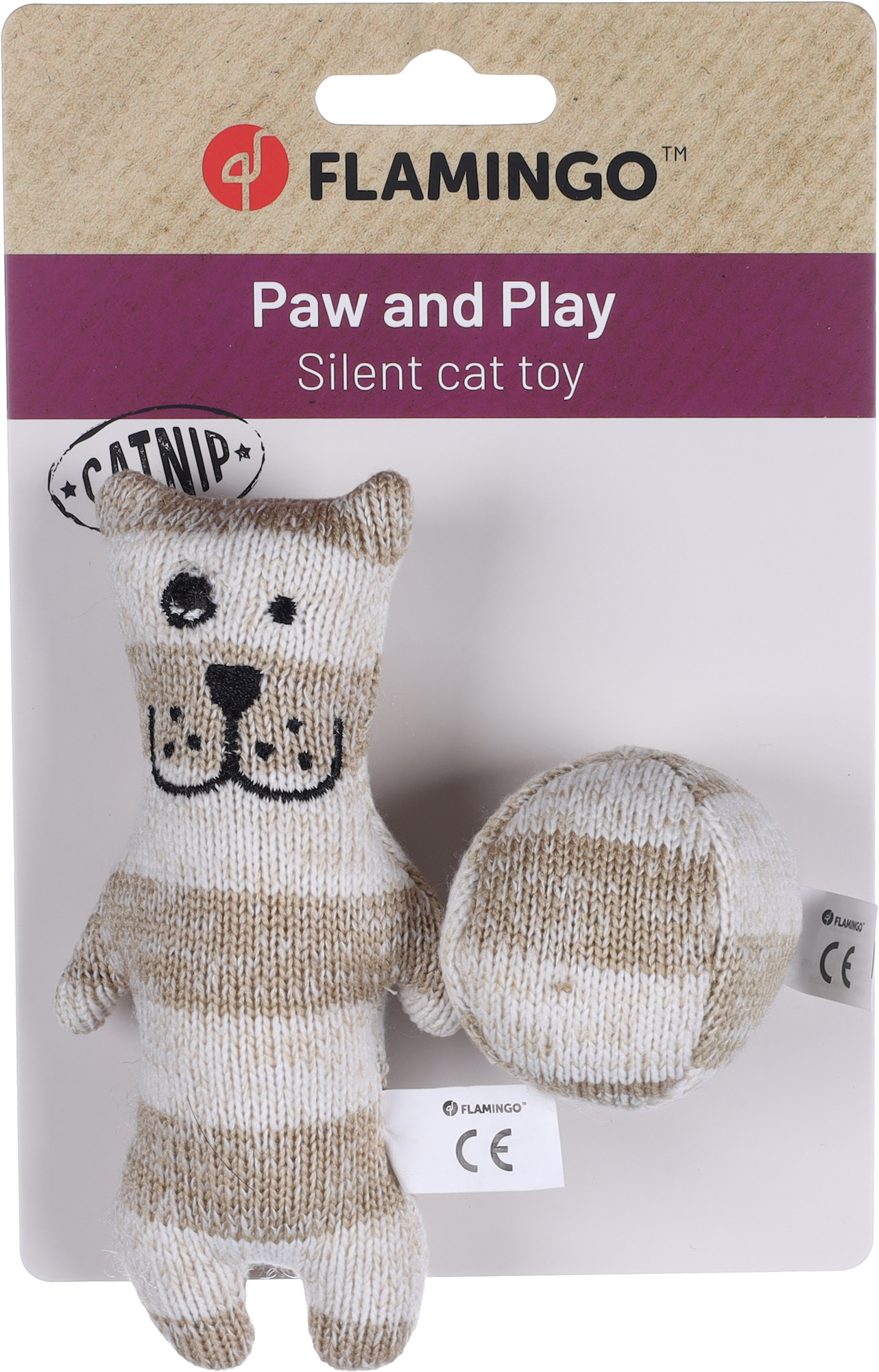 Flamingo Juguete Faci Perro Marrón